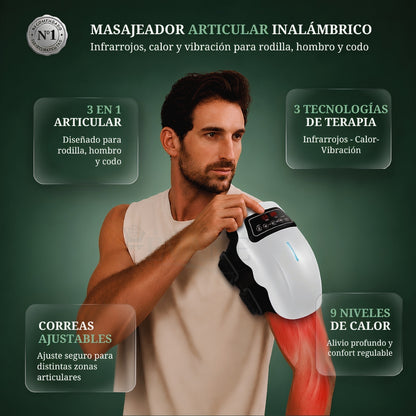 Masajeador de Rodillas con Calor y Vibración