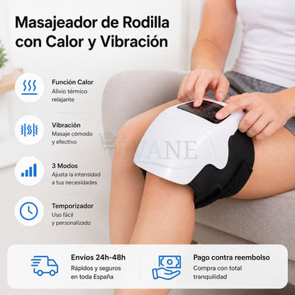 Masajeador de Rodillas con Calor y Vibración