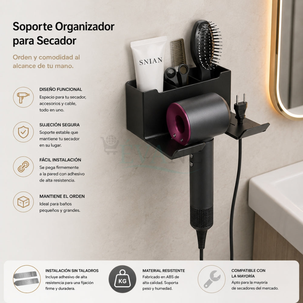 Soporte Organizador para Secador