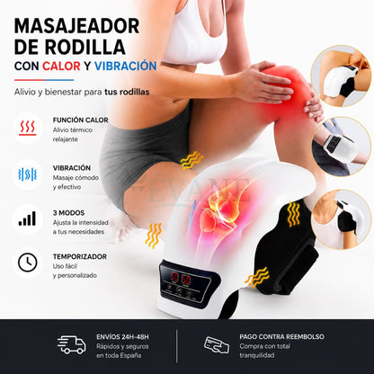 Masajeador de Rodillas con Calor y Vibración