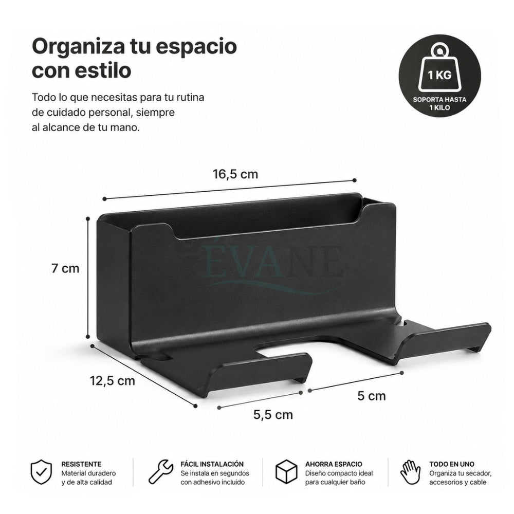 Soporte Organizador para Secador