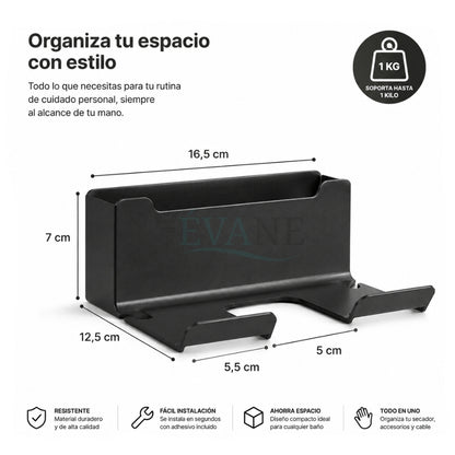 Soporte Organizador para Secador