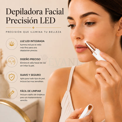 Depiladora Facial Precisión LED