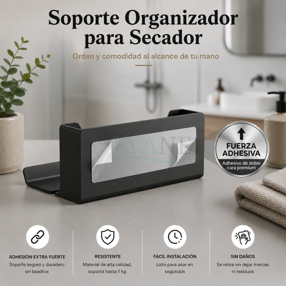 Soporte Organizador para Secador